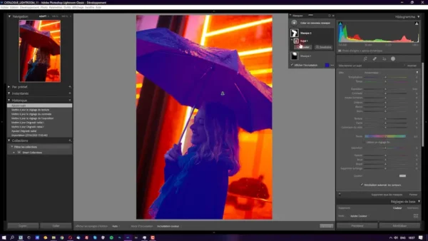 intersection des masques dans lightroom