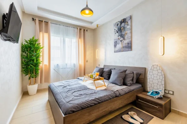 exemple photo airbnb chambre lit double