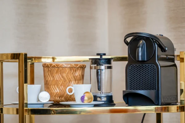 exemple photo de détails pour airbnb et booking cafétière